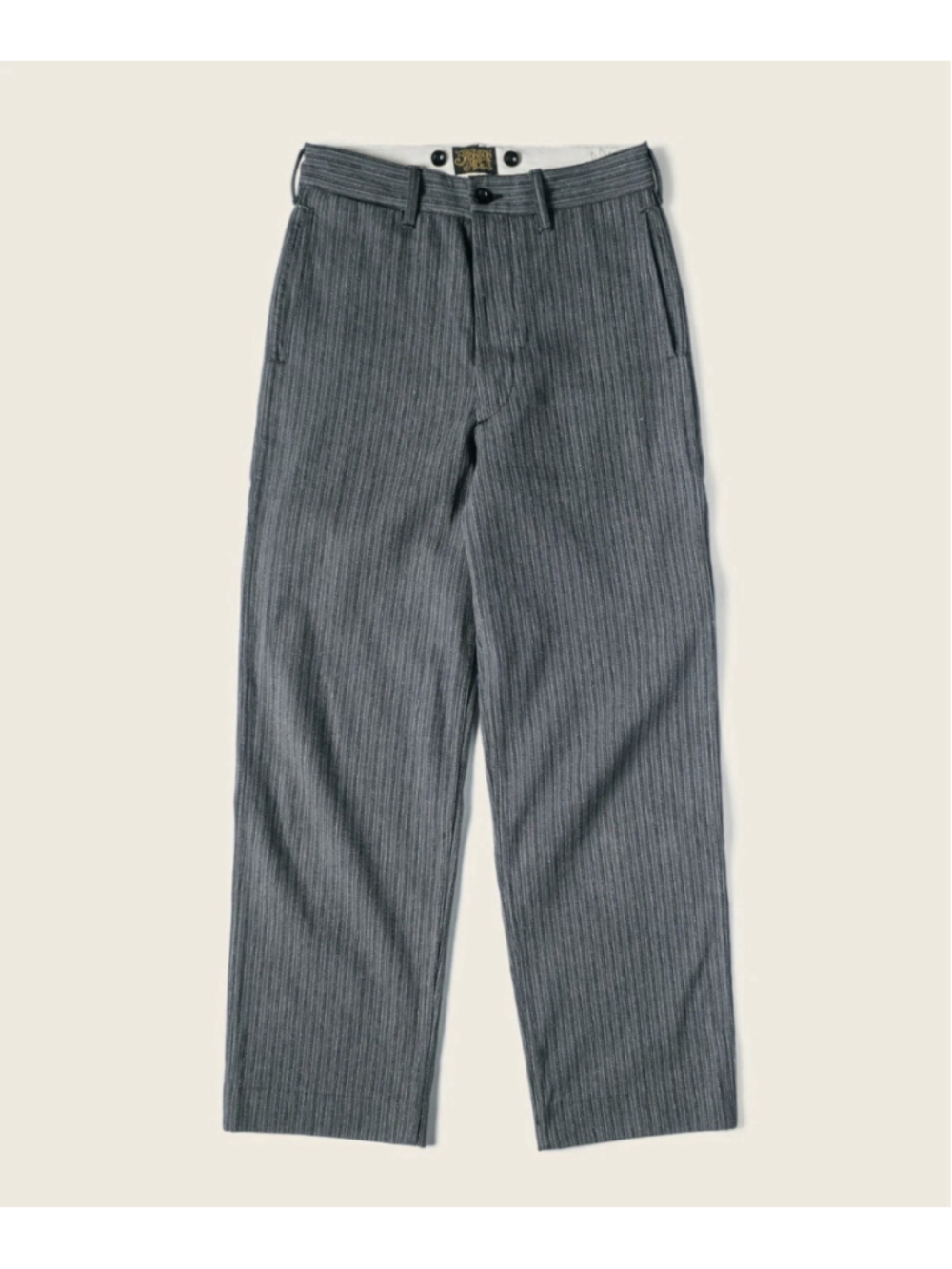 Lot 931 Black & Gray Stripe Pants W30 - Picture 5 of 6